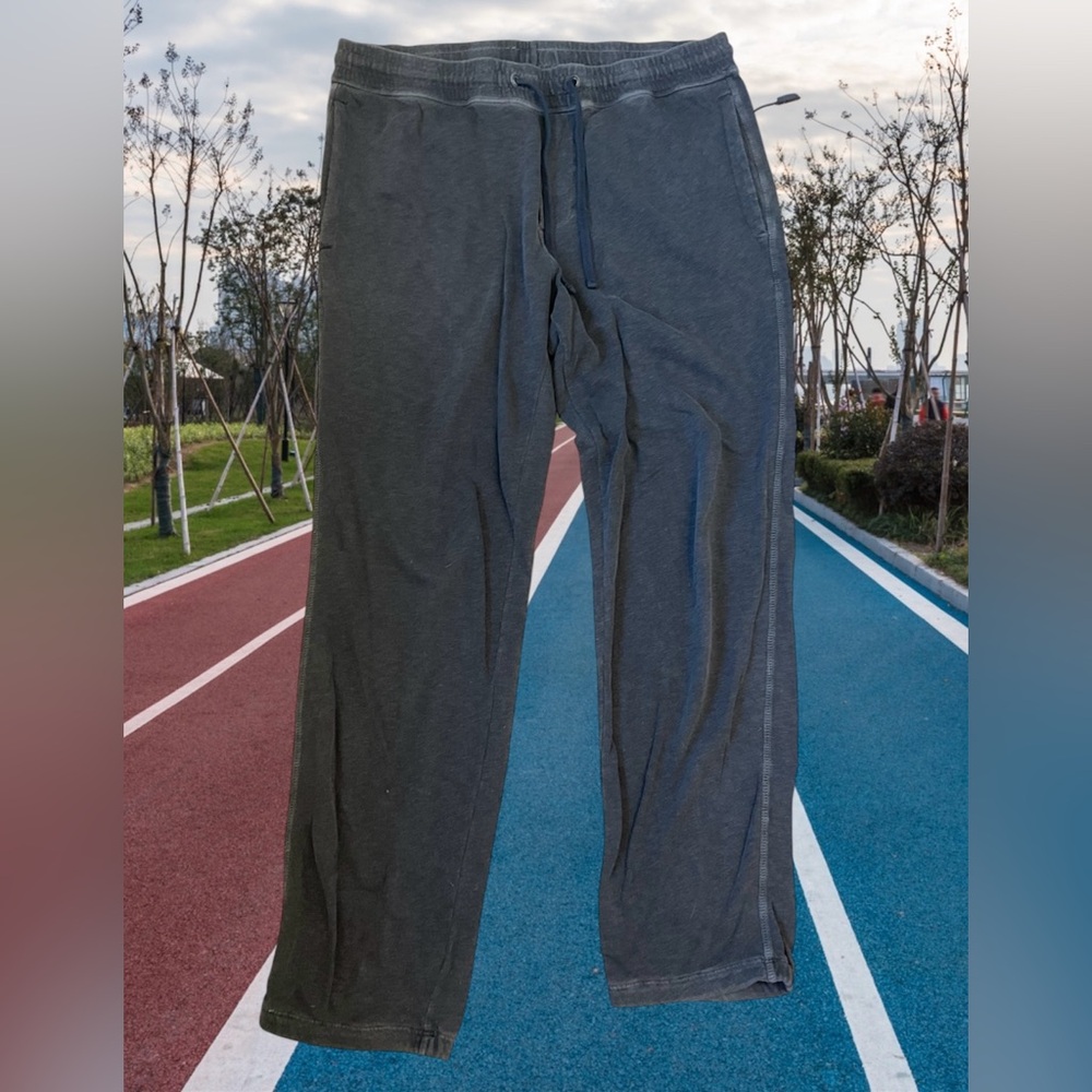 James Perse Mens Joggers Sweat Pants Size 2, Gray, Prima Cotton, Sz XL